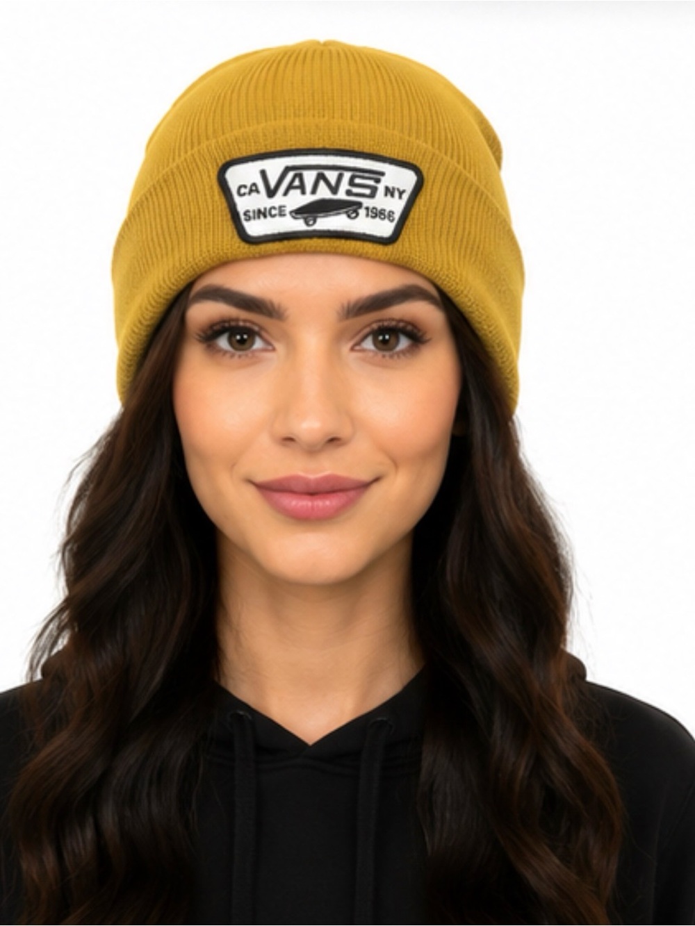 Vans Women's Golden Yellow Logo Beanie